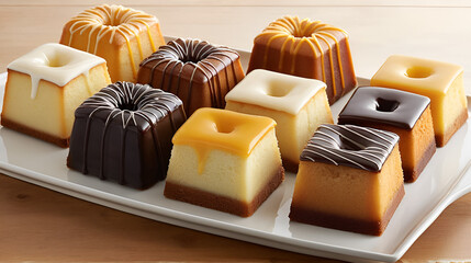 Square Glazed Poundcake Assortment