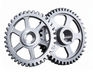 Linked Precision: Dual Gears in Motion