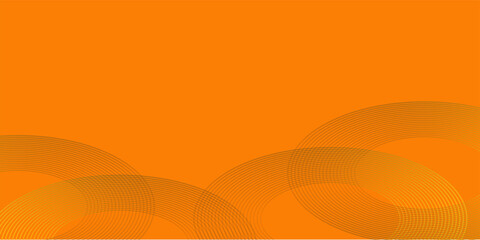 Dark blue abstract background with glowing circle lines. Geometric stripe line art design. Modern shiny blue diagonal rounded lines pattern. Futuristic technology concept. Vector illustration