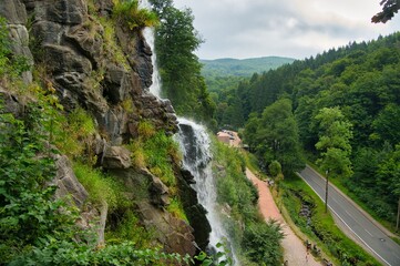 Trusetaler Wasserfall in Th&uuml;ringen
