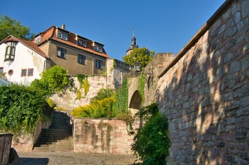 Innenstadt von Schmalkalden in Thüringen