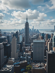 Naklejka premium Cityscape of New York