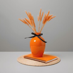 still life with orange juice