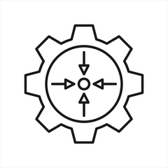 Obraz premium Specific Outline Icon