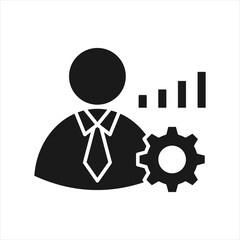 Consultant Glyph Icon