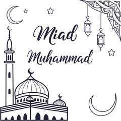 mawlid or milad un nabi wishes with muhammad call