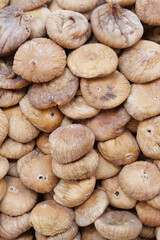 Dried figs showcasing natural textures and earthy tones