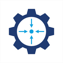 Specific Flat Blue Icon