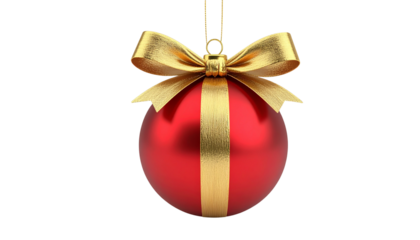 Luxurious red Christmas balls for festive decoration