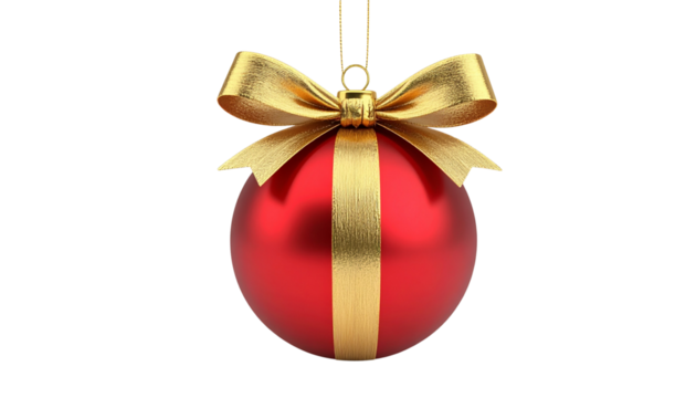 Luxurious red Christmas balls for festive decoration