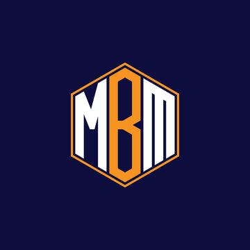 Modern Hexagon Monogram Logo Design &ndash; Geometric Lettermark Vector Template