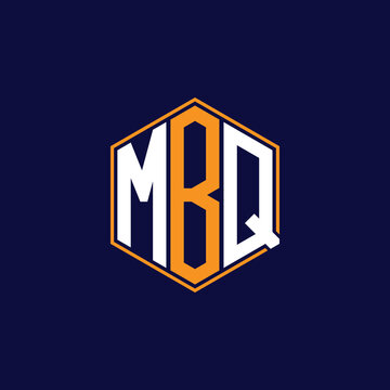 Modern Hexagon Monogram Logo Design &ndash; Geometric Lettermark Vector Template