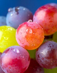 Close-up of colorful grapes (2)