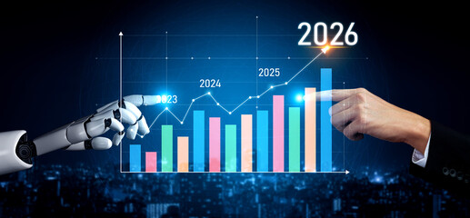 AI enhances business forecasting by analyzing historical data, detecting growth patterns, and predicting future performance for strategic business decisions. Vouch