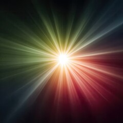 Fototapeta premium Abstract Radiating Light Burst Background
