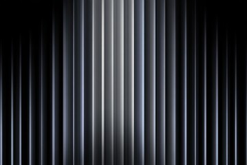 Obraz premium Vertical gray and black curtain-like lines