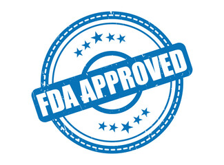 FDA APPROVED Rubber Stamp Seal with a Star Border