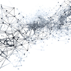 Fototapeta premium Abstract network map (1)