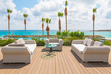 The promenade in Paphos, Cyprus, is a perfect spot to unwind — with scenic sea views, gentle waves, and plenty of seating, it’s an ideal place to relax and soak in the Mediterranean atmosphere.