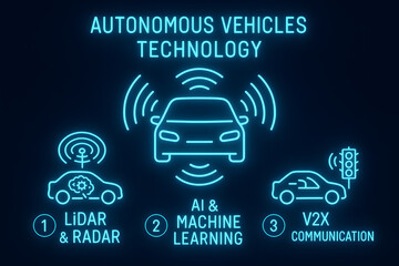 Futuristic Autonomous Vehicles Technology and Self-Driving Car Systems for Transportation Innovation