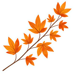 Copy of "Single red maple leaf, isolated on transparent background, realistic watercolor style, high resolution" - 183