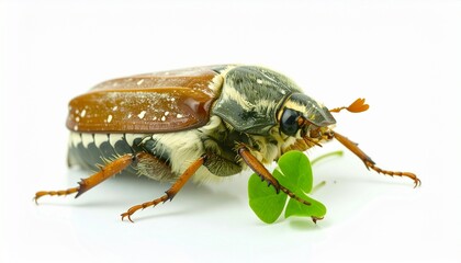 bug on white background