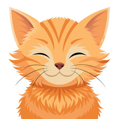 Obraz premium a-close-up--head-and-shoulders-shot-of-a-fluffy- silhouette .eps