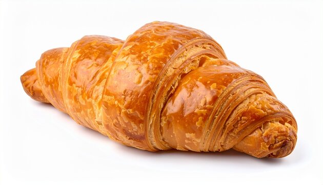 croissant isolated on white background - Powered by Adobe