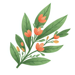 Copy of "Single red maple leaf, isolated on transparent background, realistic watercolor style, high resolution" - 495