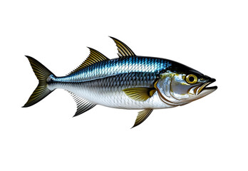 Naklejka premium fish isolated on white