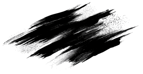 Abstract brushstroke design