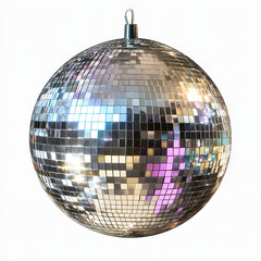 Shiny Disco Ball with Colorful Reflections – Party and Dance Decoration