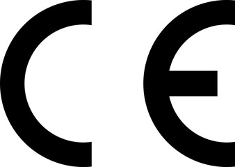 CE symbol collection. CE icon mark vector. Certification mark set. CE sign isolated on white background.