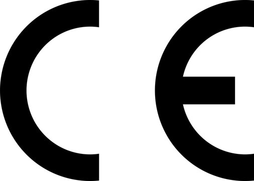 CE symbol collection. CE icon mark vector. Certification mark set. CE sign isolated on white background.