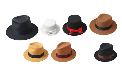 set of hats