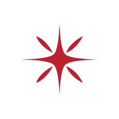 star silhouette icon, stars silhouette vector symbol icon design.