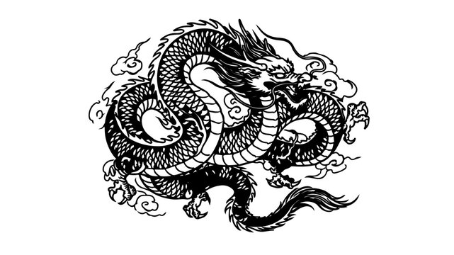 dragon tattoo design