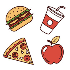 fast food icons