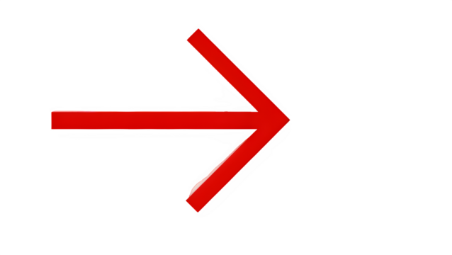 Red down arrow isolated on PNG background