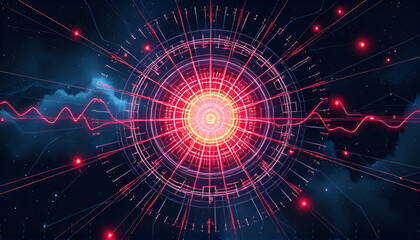 Fototapeta premium abstract technology background