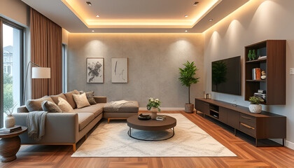 Fototapeta premium modern living room