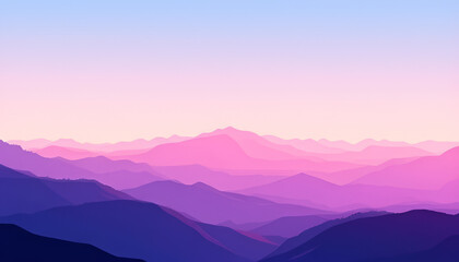 Obraz premium sunrise in mountains