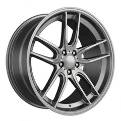 Obraz premium Gray Multispoke Alloy Wheel Rim