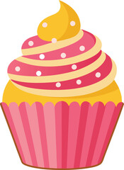 Cupcake with frosting