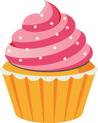 Cupcake with frosting