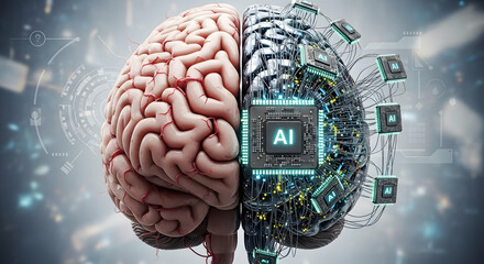 Artificial Intelligence Intertwined with Human Cognition: A Symbolic Representation of Advanced Technology Enhancing Intellectual Capabilities and Innovation with Neural Networks and Machine Learning