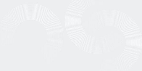 Abstract blue glowing geometric lines on dark blue background. Modern shiny blue circle lines pattern. Futuristic technology concept. Suit for cover, poster, banner, brochure, header, website