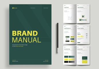 Corporate Brand Manual Guidelines Template