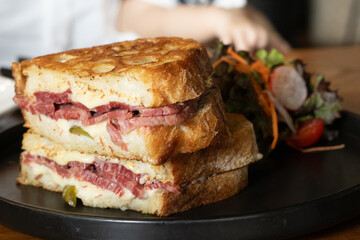 Roast Beef Sandwich with Fresh Bread