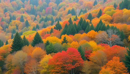 autumn in the mountains